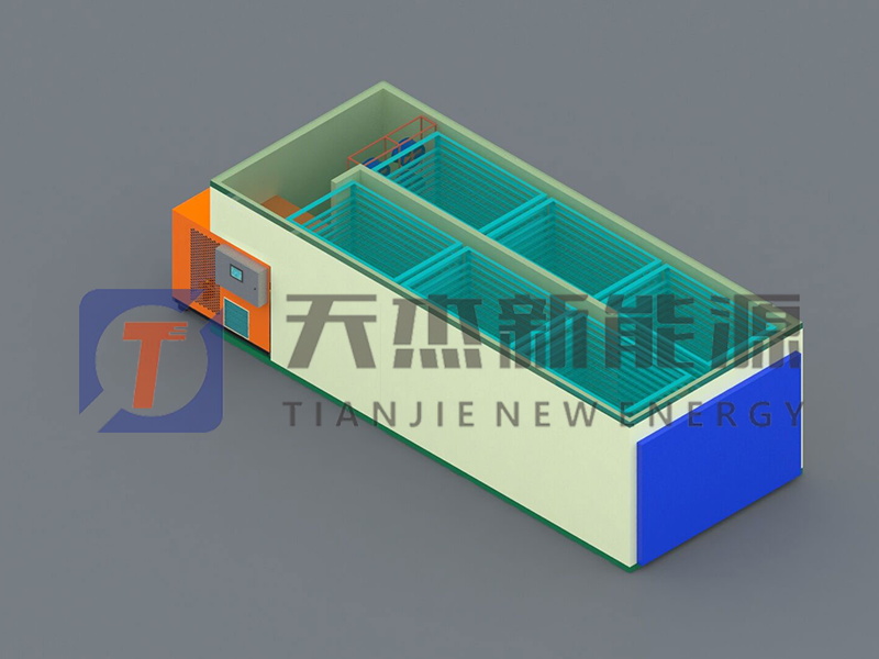 箱式杏脯烘干機三維圖